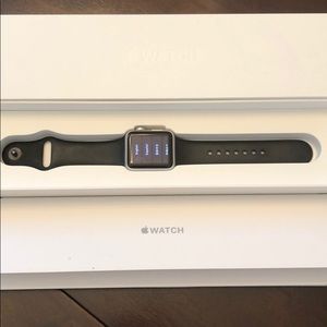 Silver Apple Watch Series 1
